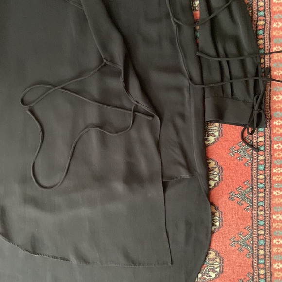 NWT MANGO Tunic Shirt/Dress with Draped Front - Picture 8 of 16